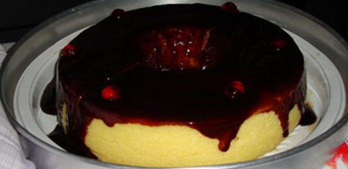 pudim-cobertura-chocolate