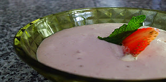 mousse-de-morango receitas especiais