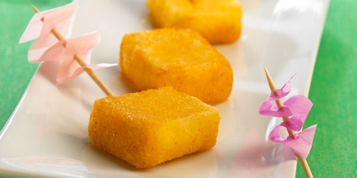 receita Douradinhos de Queijo