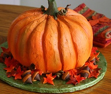 bolo de abóbora para o halloween