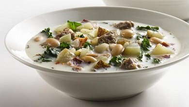 sopa de salsicha à italiana