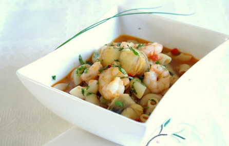 receita de massada de tamboril