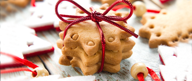 biscoitos de cenela e gengibre